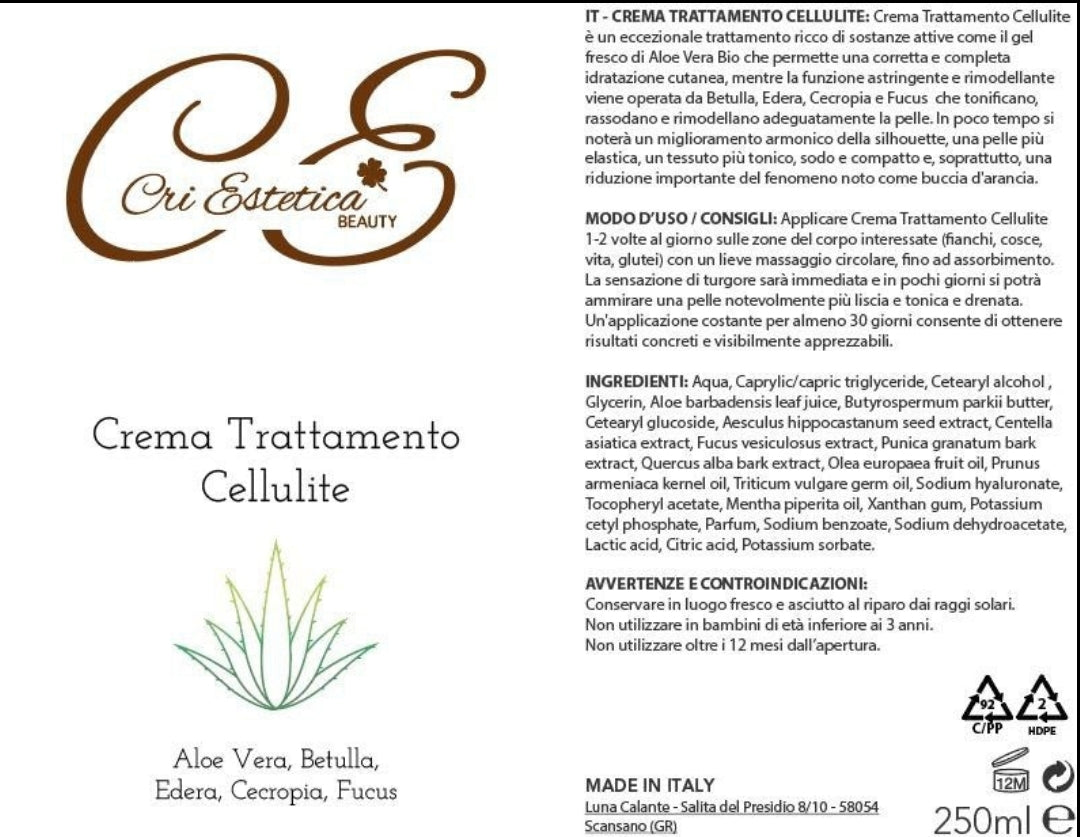 Crema Anticellulite 250ml